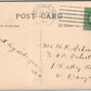 RIDGEFIELD CT MAIN STREET ANTIQUE POSTCARD