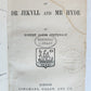 1886 Stevenson FIRST EDITION STRANGE CASE of DR.JEKYLL & Mr.HYDE antique ENGLISH