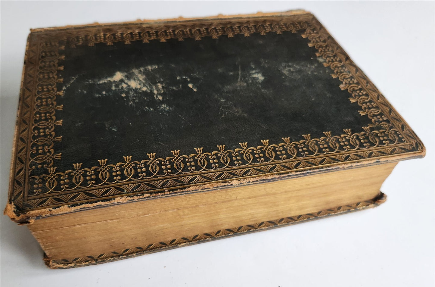 1677 BIBLE in ENGLISH OLD & NEW TESTAMENT antique Cambridge John Hayes