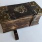 1725 PSALMS of DAVID antique UNUSUAL UNIQUE BINDING w/ BRASS FITTINGS rare