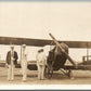 EARLY AVIATION ANTIQUE REAL PHOTO