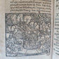 1575 APOCALYPSE COMMENTARY by D. Chytraeus ILLUSTRATED antique pigskin BINDING