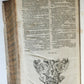 1716 COMMENTARIA in PROVERBIA SALOMONIS PIGSKIN BOUND FOLIO w/ CLASPS antique