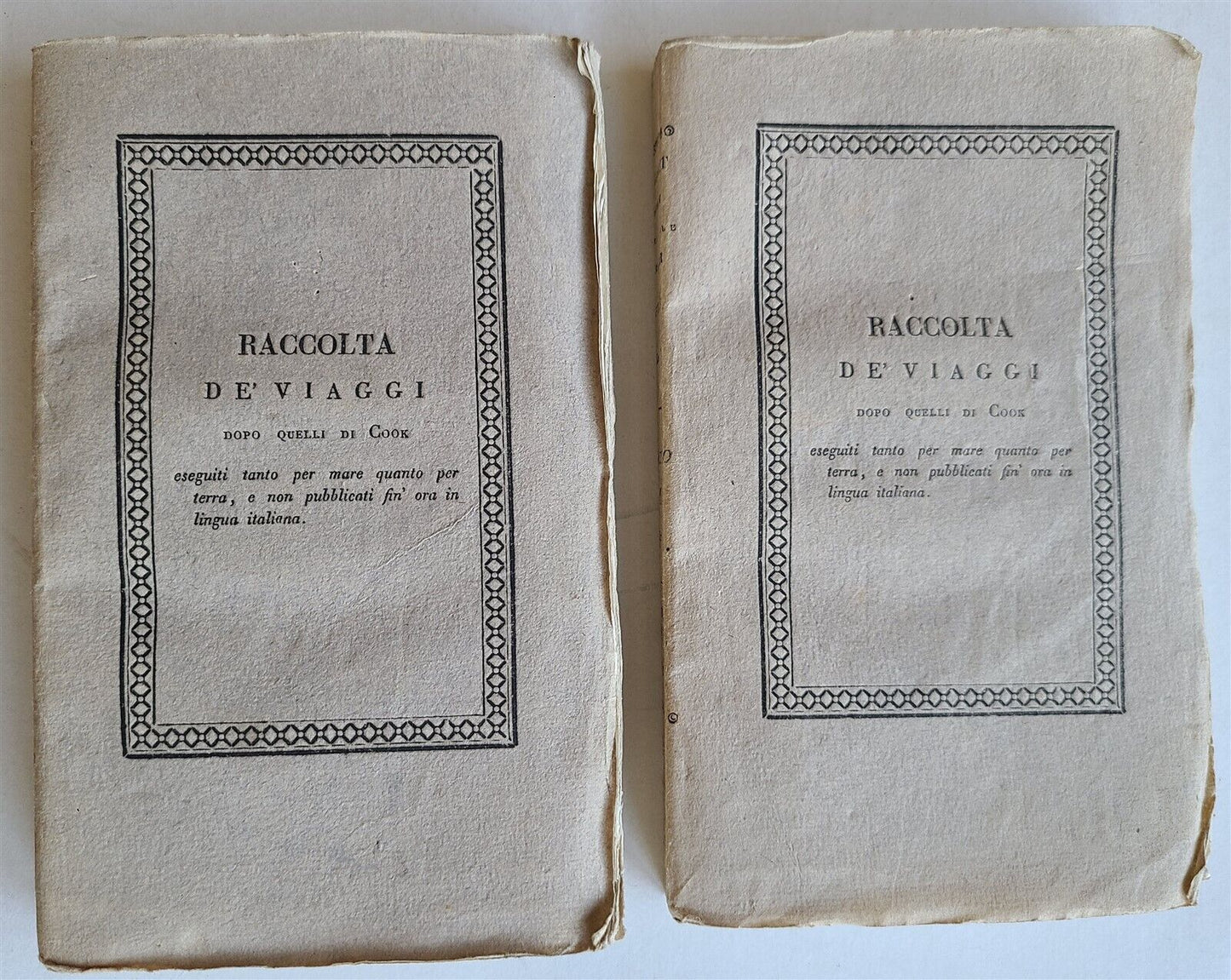 1825 TRAVELS in BALEARIC & PITIUSA ISLANDS 1801-1805 ITALIAN antique ILLUSTRATED