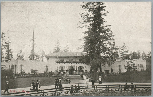 SEATTLE WA 1909 ALASKA YUKON PACIFIC EXPOSITION IDAHO BUILDING ANTIQUE POSTCARD