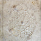 1710 LATIN FRENCH DICTIONARY antique w/ BLIND STAMPED VELLUM BINDING