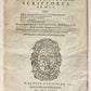 1581 HISTORIAE ECCLESIASTICAE SCRIPTORE GRAECI antique VELLUM BOUND FOLIO 16th C