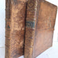 1745 AESCHYLUS TRAGEDIES 2 VOLUMES antique LATIN & GREEK TEXT