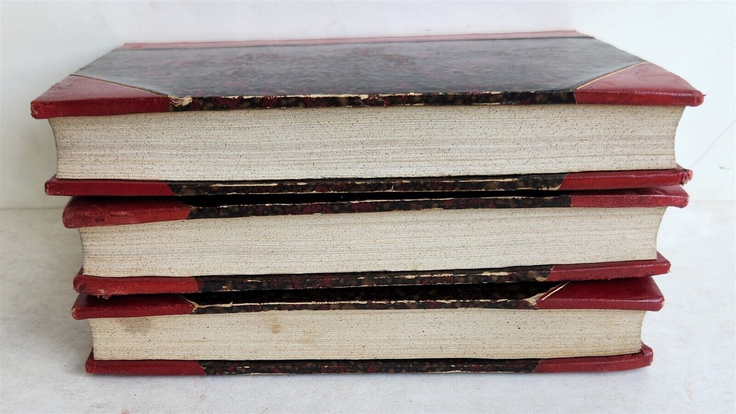 1804 L'ILIADE D'HOMERE by P.J. Bitaube antique 3 VOLUMES in FRENCH