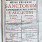 1743 MISSALE ROMANUM antique NICELY DECORATED FOLIO illustrated