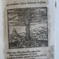 1596-1600 EMBLEMATA antique ILLUSTRATED w/ 270 WOODCUTS PLANTIN VELLUM BINDING