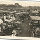 ILLINOIS CAR PARKING ANTIQUE REAL PHOTO POSTCARD RPPC