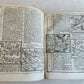 1602 BIBLE in LATIN ILLUSTRATED w/ MAP & NUMEROUS WOODCUTS antique