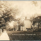VIROQUE WI JEFFERSON STREET ANTIQUE REAL PHOTO POSTCARD RPPC