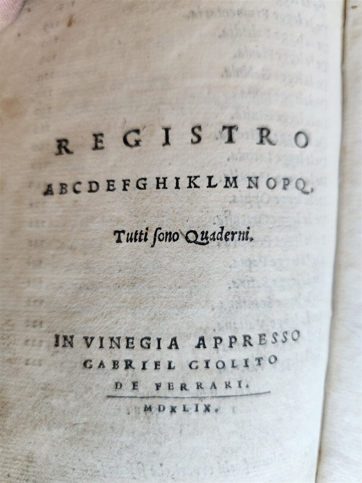 1549 COMPENDIO DEL'HISTORIA ROMANA di POMPONIO LETO antique VELLUM ROMAN HISTORY