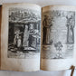 1651 PRAYER BOOK in FRENCH & LATIN BEAUTIFULLY ILLUSTRATED antique FINE BINDING