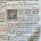 1760 MISSALE ROMANUM antique VELLUM BOUND FOLIO
