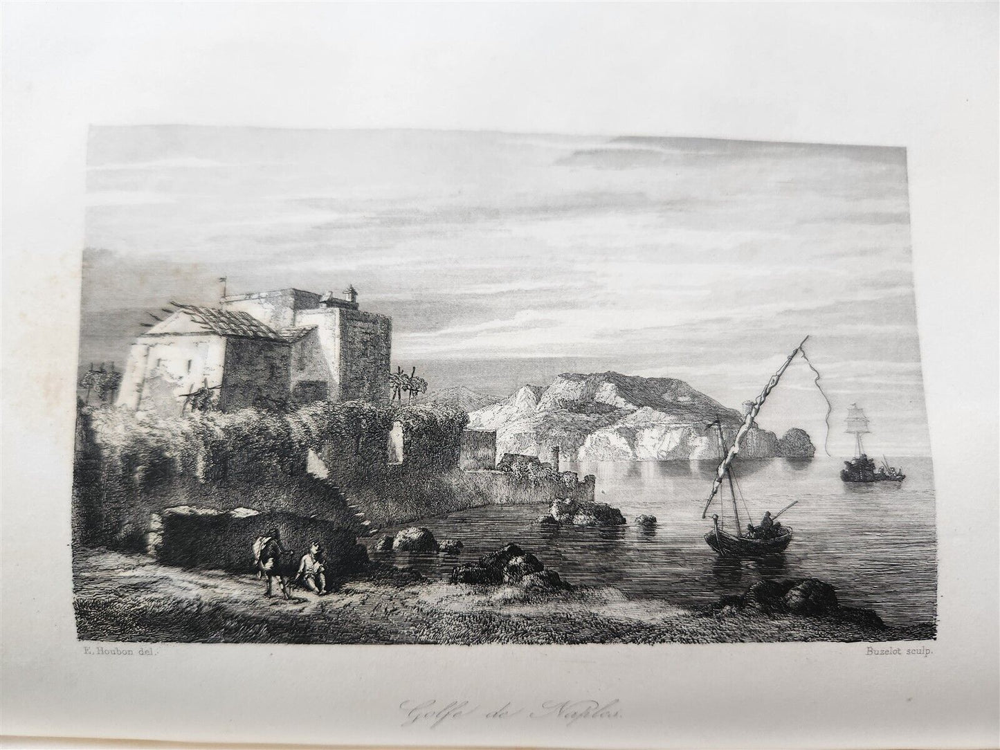 1844 MARINES HISTORY ILLUSTRATED antique LA MARINE King of Hanover PROVENANCE