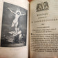 1843 DUTCH CHURCH BOOK antique w/ SILVER EDGES & CLASPS