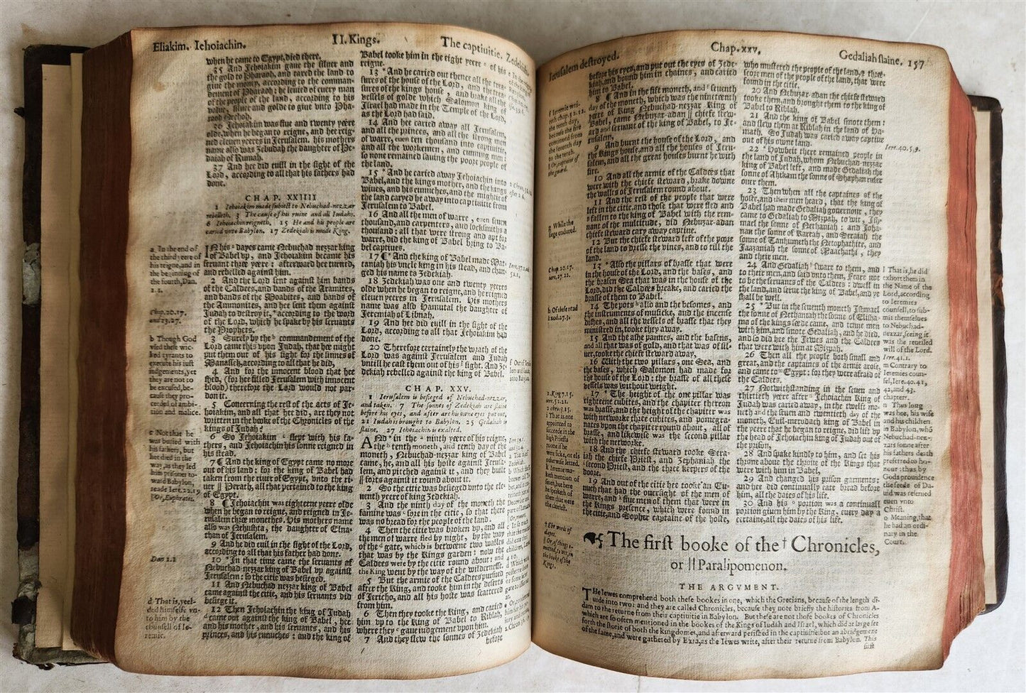 1608 BREECHES BIBLE in ENGLISH antique Old & New Testament LONDON ROBERT BARKER