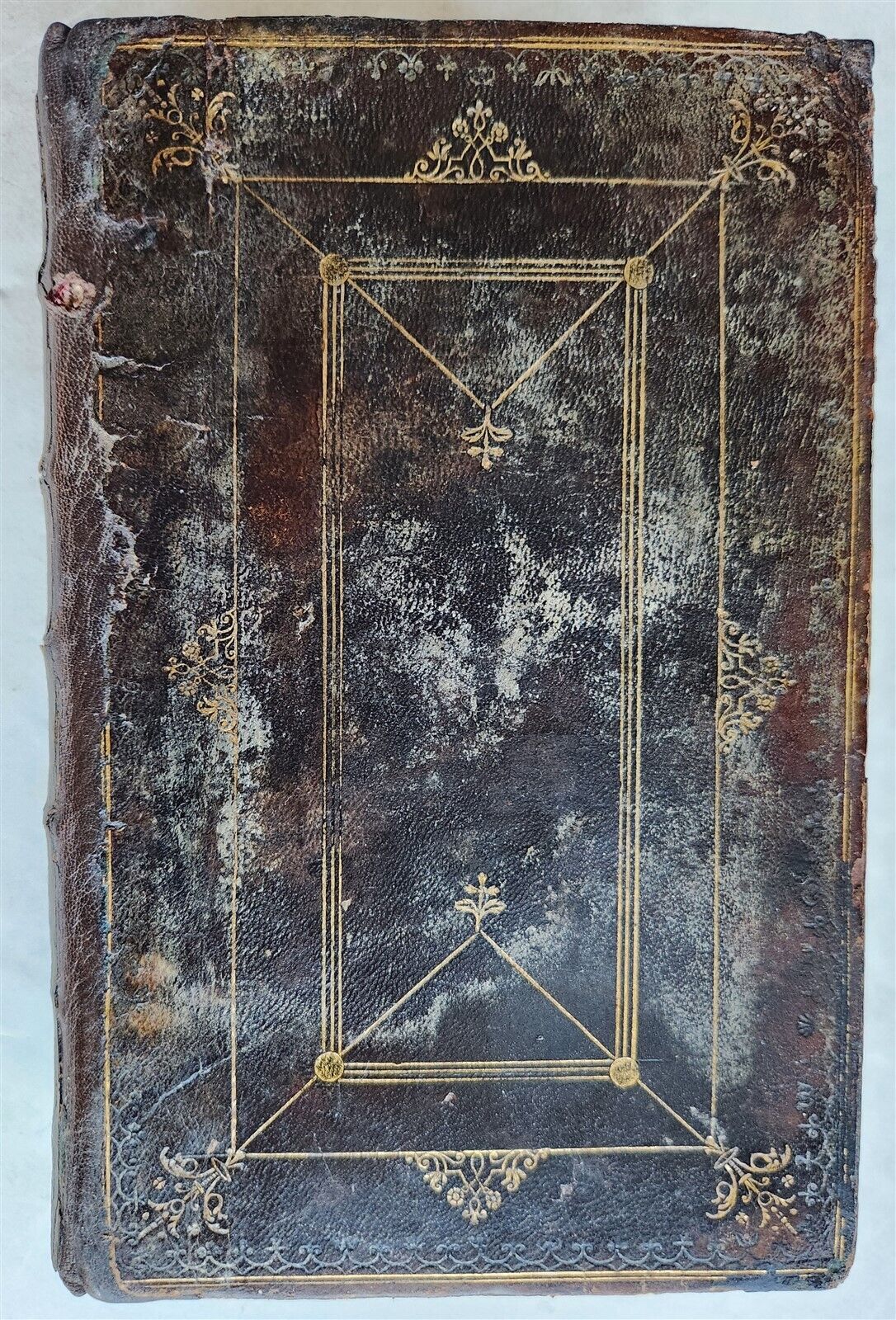 1753 BOOK of COMMON PRAYER w/ PSALTER in ENGLISH antique