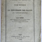 1868 HISTORICAL STUDY on CONVERSION of SLAVS TO CHRISTIANITY antique in FRENCH