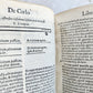 1574 ARISTOTLE antique ILLUSTRATED COSMOLOGICAL TREATISE DE COELO 16 cent VELLUM