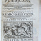 1693 TERTULLIAN antique 6 VOLUMES in LATIN 17th CENTURY