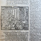 1563 BIBLE in LATIN antique ILLUSTRATED 16th century BIBLIA