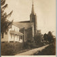 WISCONSIN CHURCH ANTIQUE REAL PHOTO POSTCARD RPPC