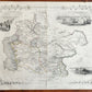 1851 INDEPENDENT TARTARY CENTRAL ASIA RUSSIA KAZAKHSTAN UZBEKISTAN antique MAP