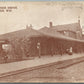 EAU CLAIRE WI RAILROAD STATION RAILWAY TRAIN DEPOT ANTIQUE POSTCARD