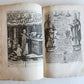 1651 PRAYER BOOK in FRENCH & LATIN BEAUTIFULLY ILLUSTRATED antique FINE BINDING