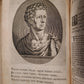 1656 ROMAN EMPERORS ILLUSTRATED Suetonius Tranquillus antique VELLUM BOUND