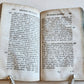 1750 INSTUCTIO CONFESSARII antique HAND TOOLED PIGSKIN BINDING w/CLASPS Theology