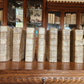 1661-1664 MARTIN LUTHER WORKS 7 FOLIO VOLS antique VELLUM in GERMAN ILLUSTRATED