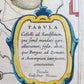 1640 Brabant Leuven BELGIUM MAP by WILLEM BLAEU antique AUTHENTIC hand colored