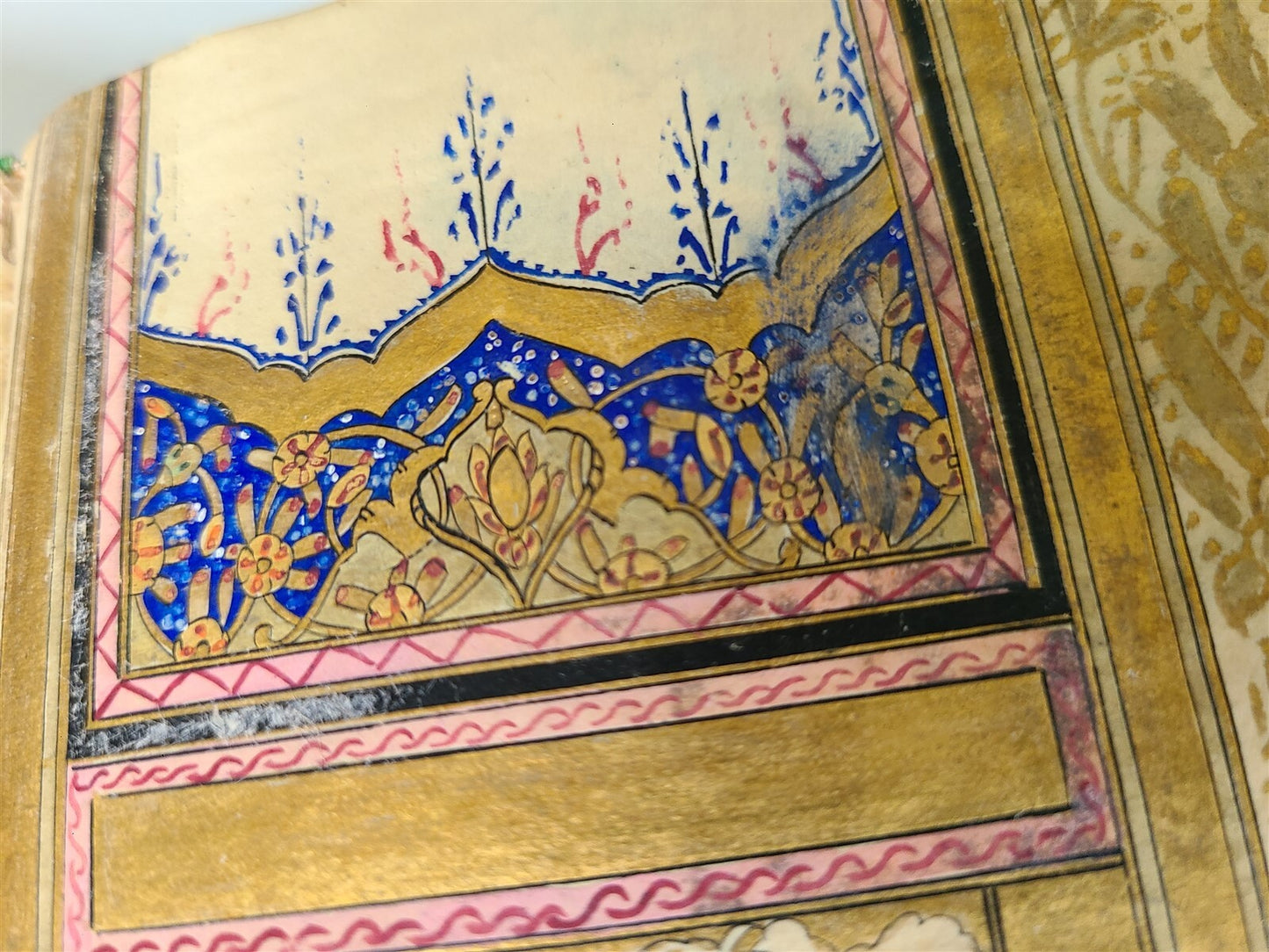 19th century KORAN OTTOMAN TURKISH MANUSCRIPT ILLUMINATED antique QURAN ISLAMIC