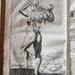 1704 ANATOMY MUSCLE TREATISE antique AMAZINGLY ILLUSTRATED