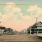 WILDWOOD CREST NJ PACIFIC AVE. ANTIQUE POSTCARD