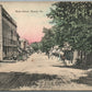 MUNCY PA MAIN STREET ANTIQUE POSTCARD