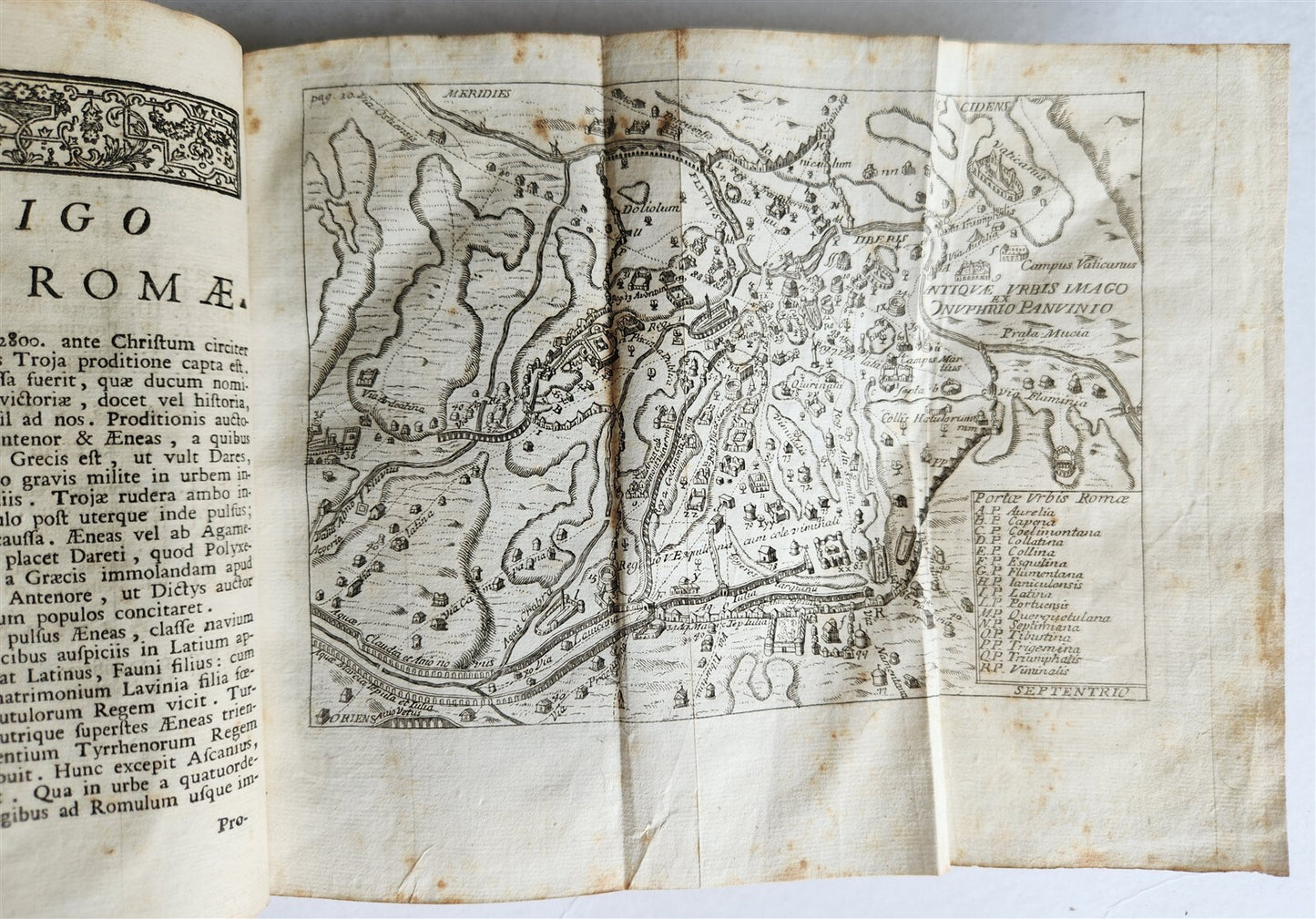 1759 ROMANA REPUBLICA Militari & Civili ROMANORUM antique VELLUM ILLUSTRATED
