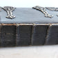 1754 GERMAN DEVOTIONAL BOOK antique BINDING w/ STUNNING SILVER FITTINGS