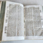 1719 MYSTICA CIVITAS DEI 3 PIGSKIN BOUND FOLIOS antique