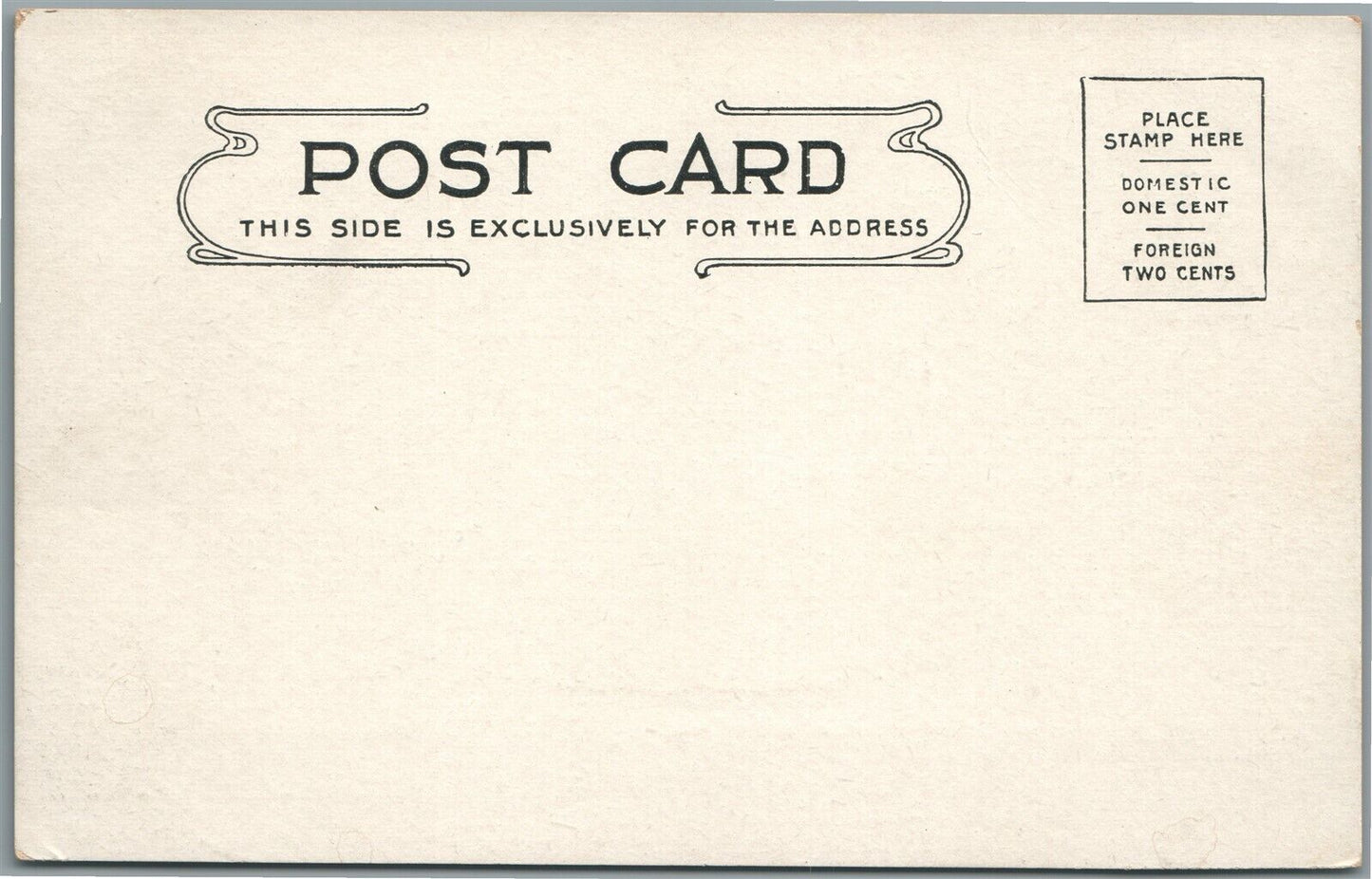 NEWTOWN PA GEORGE SCHOOL POND ANTIQUE POSTCARD