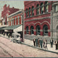 CLARKSBURG WV MAIN STREET ANTIQUE POSTCARD