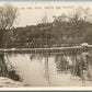 GREEN LAKE WI LONE TREE POINT ANTIQUE REAL PHOTO POSTCARD RPPC