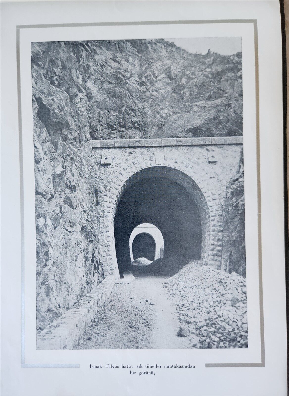 1935 TURKISH RAILWAYS MEMORIAL ALBUM antique FULLY ILLUSTRATED