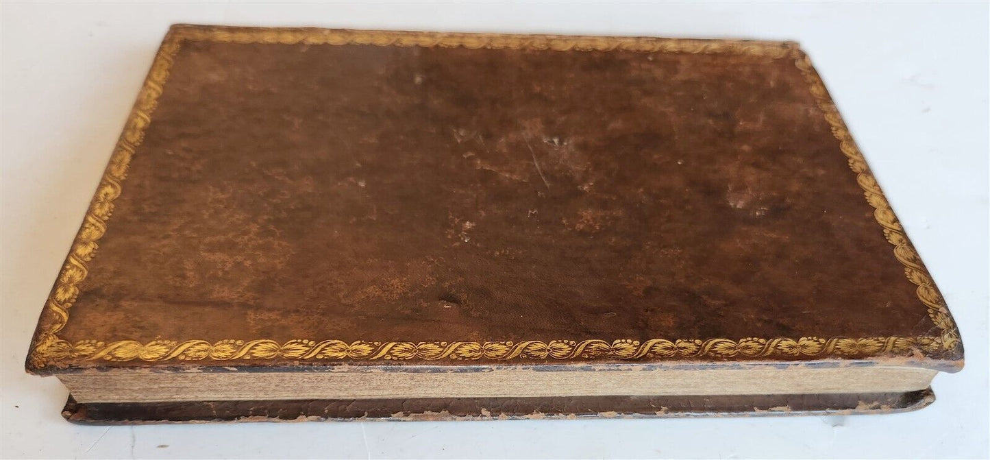 1810 TREATISE on PLANE & SPHERICAL TRIGONOMETRY ILLUSTRATED antique