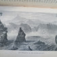 1868 NILE TRIBUTARIES OF ABYSSINIA SWORD HUNTERS of HAMRAN ARABS ILLUSTR antique